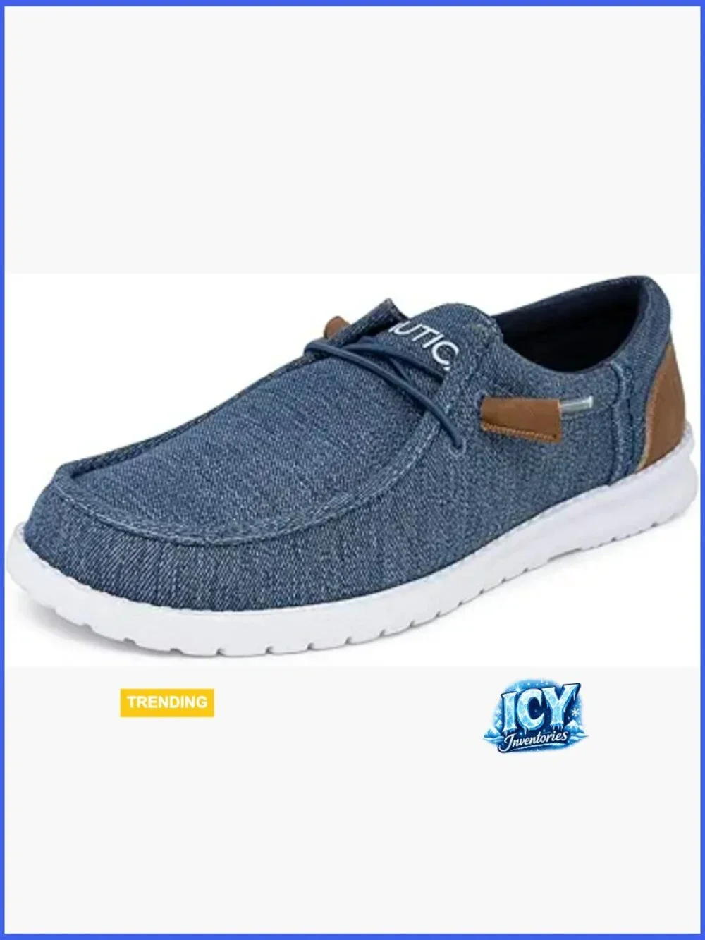 Canvas Knit Loafers, Slip-On Boat Shoes, Lightweight Casual Sneakers